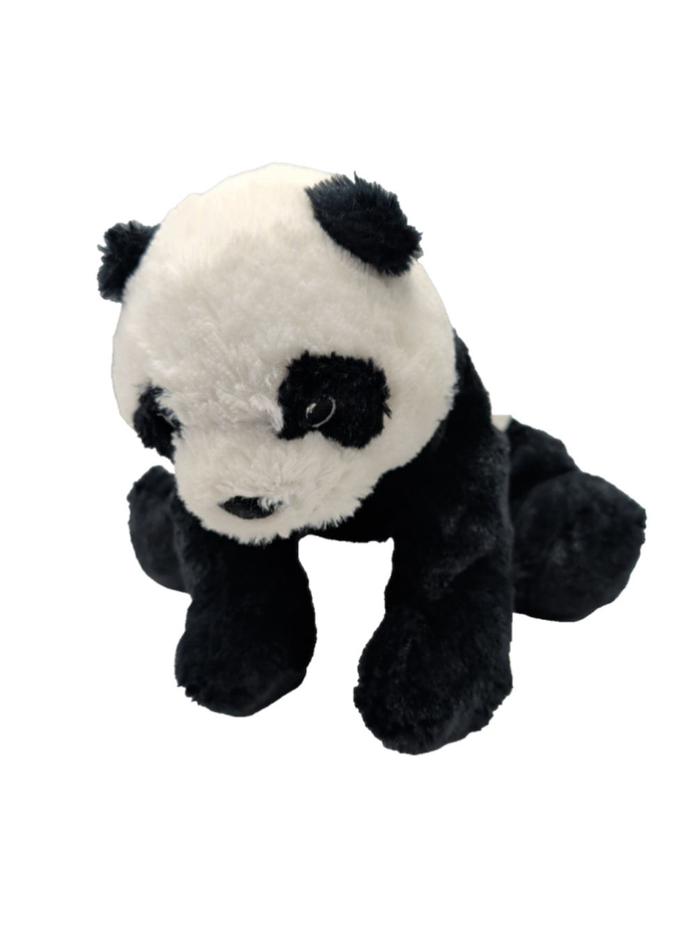 IKEA Boys/Girls Kramig Panda Bear Stuffed Animal Plush Toy Black & White Sz S